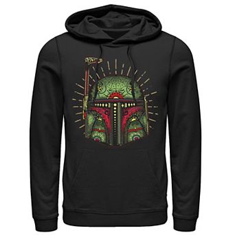 Men's Star Wars Boba Fett Sugar Skull Hoodie