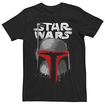 Men's Star Wars Boba Fett Paint Splatter Tee