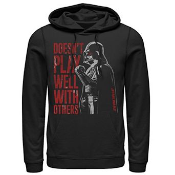 Men's Star Wars Vader Doesnt Play Well Hoodie