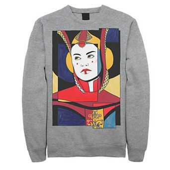 Men's Star Wars Padme Artsy Sketch Poster Sweatshirt