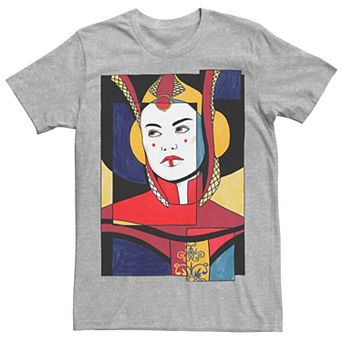 Men's Star Wars Padme Artsy Sketch Poster Tee