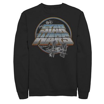 Men's Star Wars Retro Tie Fighter Logo Sweatshirt