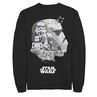 Men's Star Wars Stormtrooper Helmet Sweatshirt