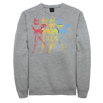 Men's Star Wars Stormtrooper Retro Xerox Portrait Sweatshirt