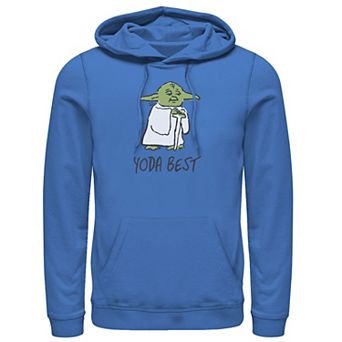 Men's Star Wars Yoda Best Portrait Sketch Hoodie