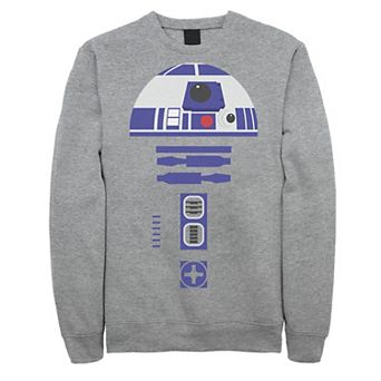 Men's Star Wars Halloween Simple R2-D2 Costume Sweatshirt