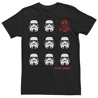 Men's Star Wars Empire Helmet Grid Tee