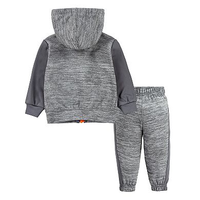 Baby Boy Nike Dri-FIT Therma Fleece Zip Hoodie & Pants Set