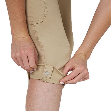 Petite Lee Flex-To-Go Cargo Capri Pants