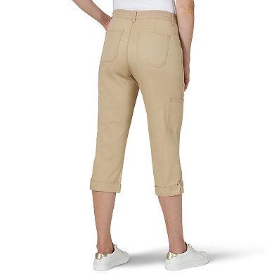 Petite Lee Flex-To-Go Cargo Capri Pants