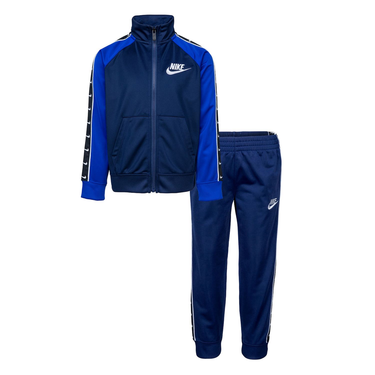 blue nike outfits