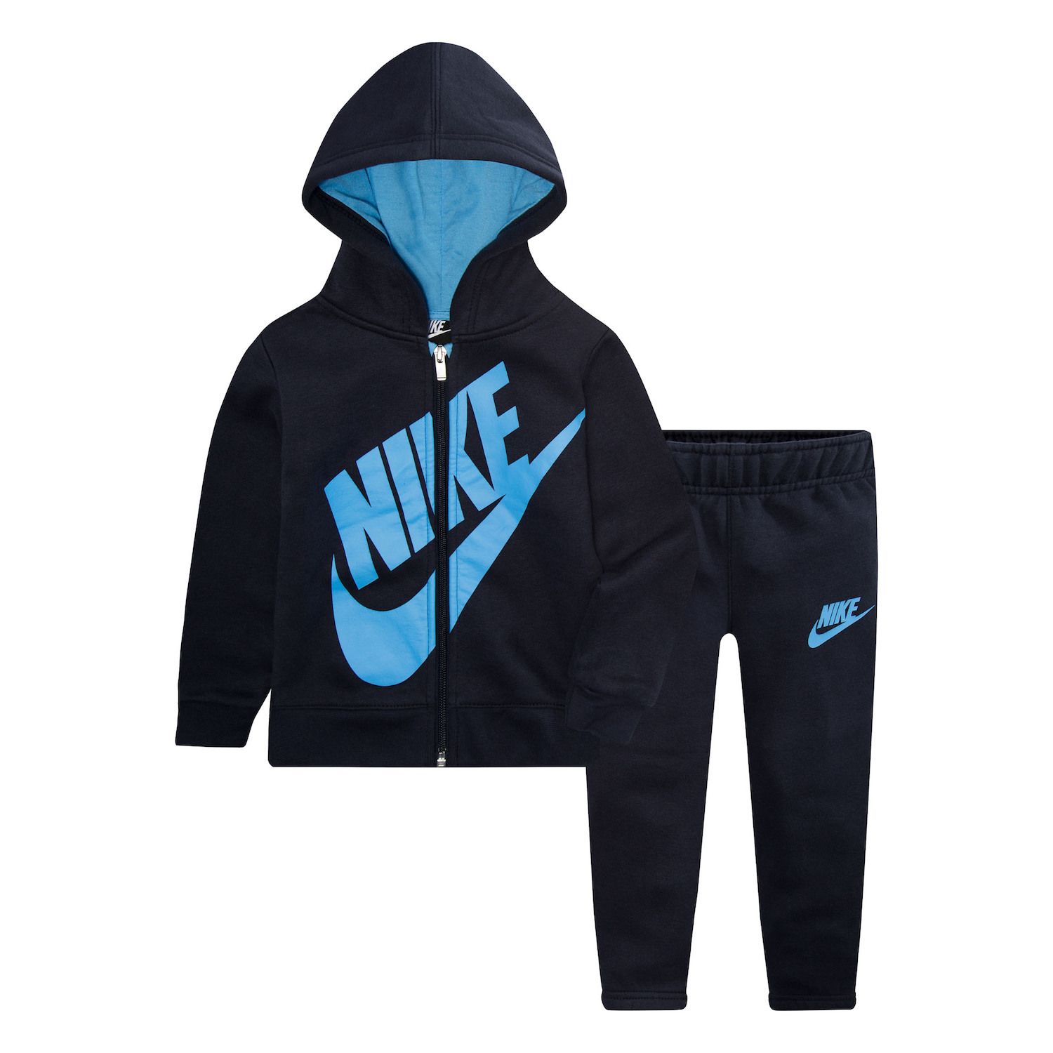 toddler boy nike zip hoodie & jogger pants set