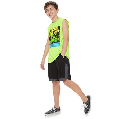 Boys 4-20 Tek Gear DryTek Graphic Muscle Tee in Regular & Husky