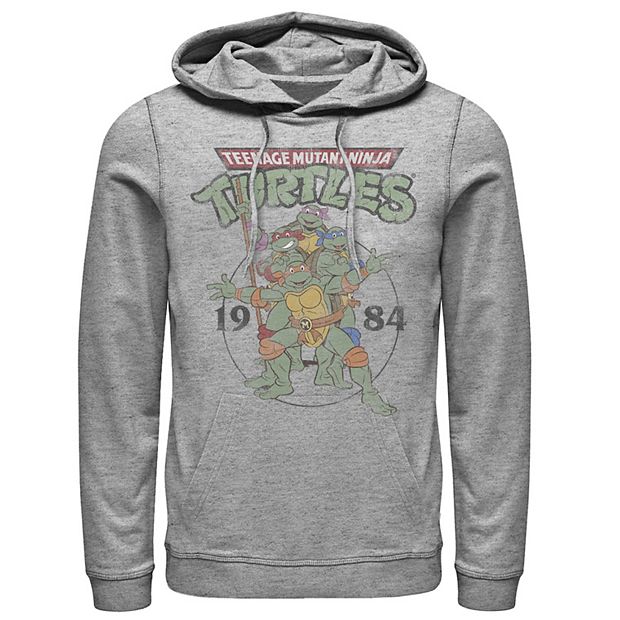 Teenage Mutant Ninja Turtles Men's & Big Men's Graphic Tee, Sizes S-3xl, Size: Large, Gray