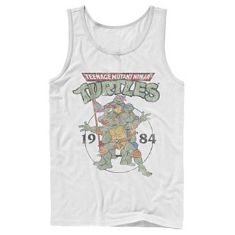 Men's Nickelodeon nage Mutant Ninja Turtles Classic Circle 1984 Tank Top