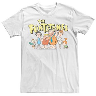 Men's The Flintstones Meet The Family Portrait Tee