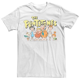 Men's The Flintstones Meet The Family Portrait Tee