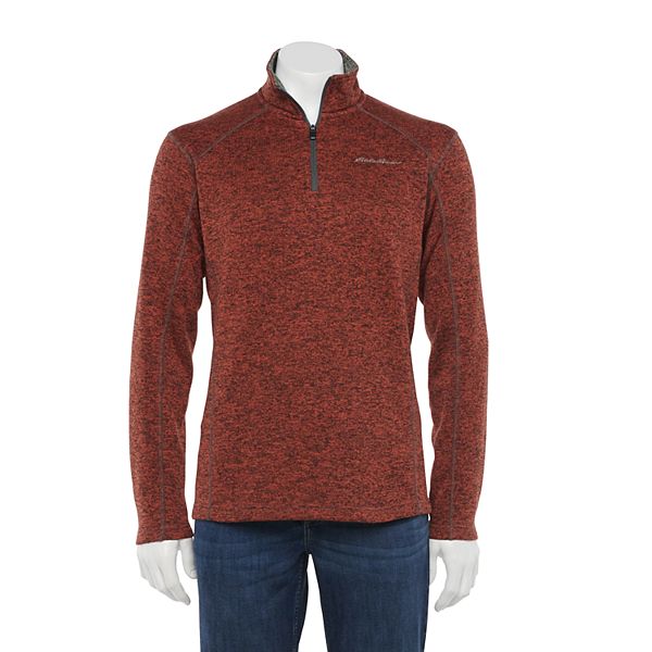 Men S Eddie Bauer Classic Fit Sweater Fleece Quarter Zip Pullover