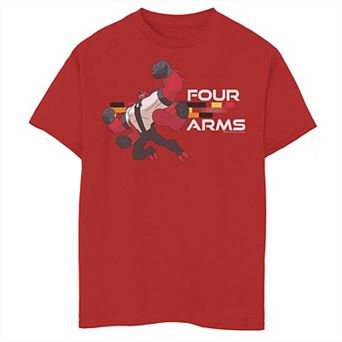 Boys 8-20 CN Ben 10 Four Arms Action Portrait Tee