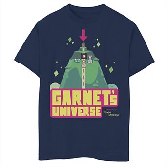 Boys 6-20 Cartoon Network Steven Universe Garnet's Universe Cartoon Tee