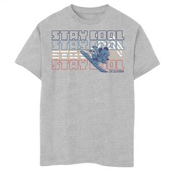 Disney's Mickey Mouse Boys 8-20 Stay Cool Ski California Tee