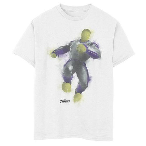 Boys 8 20 Marvel Avengers Endgame Hulk Spray Paint Pose Tee - hulk endgame roblox