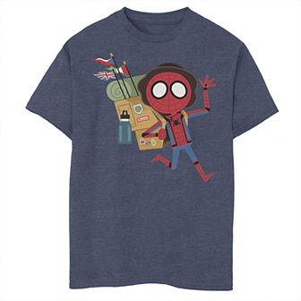Boys 8-20 Marvel Spider-Man Far From Home Vacation Portrait Tee