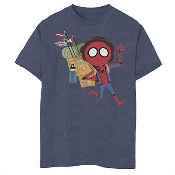 Boys 8-20 Marvel Spider-Man Far From Home Vacation Portrait Tee