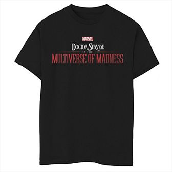 Boys 8-20 Marvel Doctor Strange In The Multiverse Of Madness Logo Tee