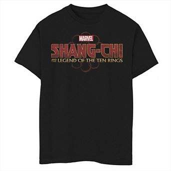 Boys 6-20 Marvel Shang-Chi And The Legend Of The Ten Rings Logo Tee