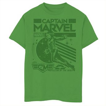 Men's Marvel Captain Marvel Protector Of The Skies Tee