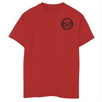 Boys 8-20 Marvel Spider Man Pocket Mask Symbol Tee