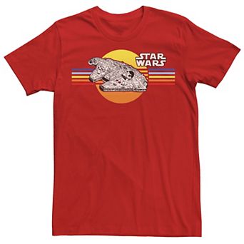 Men's Star Wars Retro Falcon Sunset Tee