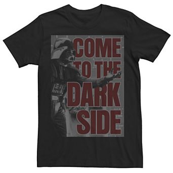 Men's Star Wars Darth Vader Come To The Dark Side Poster Tee