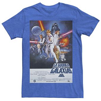 Men's Star Wars Spanish Movie Poster Tee