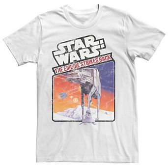 Men's Star Wars The Empire Strikes Back AT-AT Poster Tee