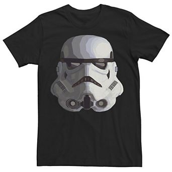 Men's Star Wars Stormtrooper Helmet Poly Portrait Tee