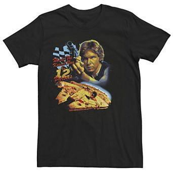 Men's Star Wars Han Solo Kessel Run In 12 Parsecs Tee