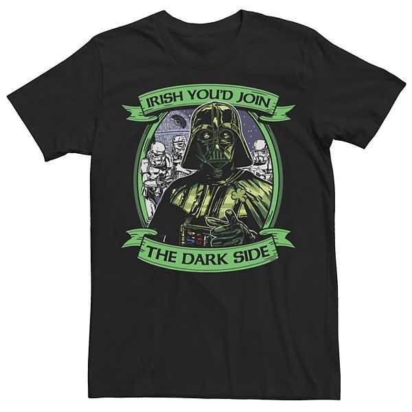 Men's Star Wars Irish You'd Join The Dark Side Tee