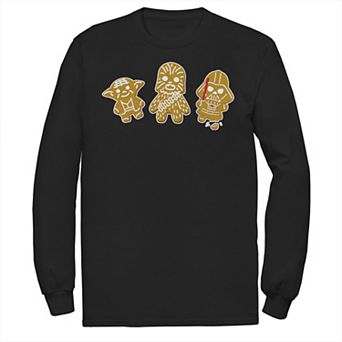 Men's Star Wars Character Gingerbread Portrait Tee