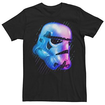Men's Star Wars Stormtrooper Gradient Shiny Helmet Tee
