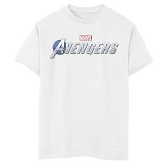Men's Marvel's The Avengers Silver Logo Tee
