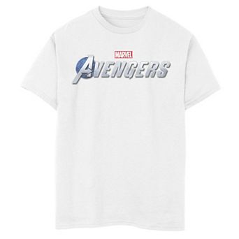 Men's Marvel's The Avengers Silver Logo Tee