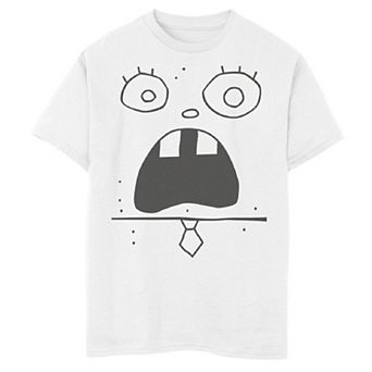 Boys 8-20 Nickelodeon SpongeBob SquarePants Doodle Bob Face Costume Tee