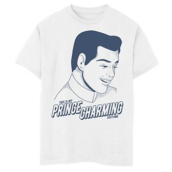 Disney's Cinderella Prince Charming Boys 8-20 Costume Graphic Tee