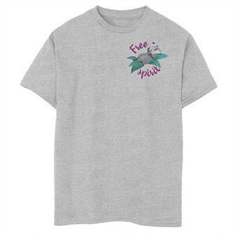 Disney's Pocahontas Meeko Boys 8-20 Free Spirit Pocket Tee
