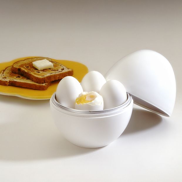 Nordic Ware Egg Poacher Plastic White