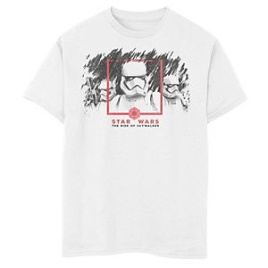 Boys 8 20 Star Wars The Rise Of Skywalker Kylo Ren And Knights Portrait Tee - kylo ren roblox t shirt template