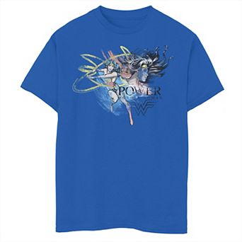 Boys 6-20 DC Comics Wonder Woman Power Sketched Portrait Tee