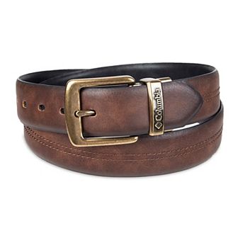 Big & Tall Columbia Reversible Stretch Synthetic Leather Belt